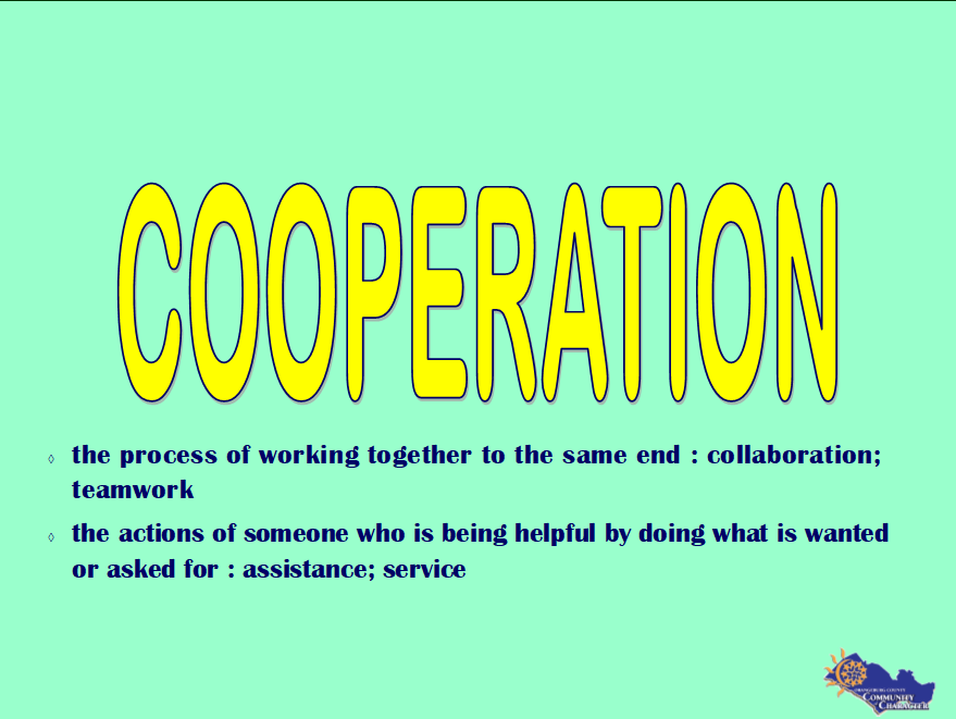 cooperation: meaning, origin, translation - WordSense Dictionary